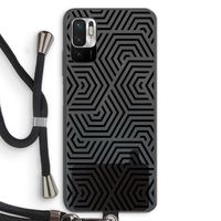 Magic pattern: Xiaomi Redmi Note 10 5G Transparant Hoesje met koord