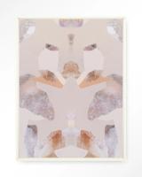 Urban Cotton Wandkleed 'Sand Fox' 80 x 110cm in Floating Frame - off white