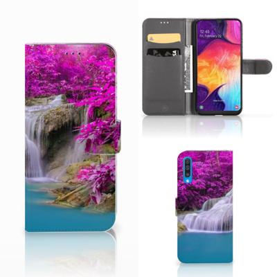 Samsung Galaxy A50 | Flip Cover | Waterval | Portemonnee hoesje