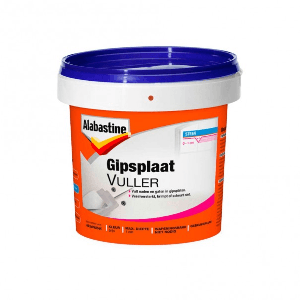 Alabastine Gipsplaatvuller Lichtgrijs 2,5 l