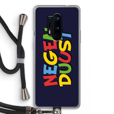 90's One: OnePlus 8 Pro Transparant Hoesje met koord
