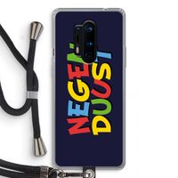 90's One: OnePlus 8 Pro Transparant Hoesje met koord