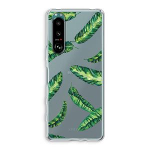 Lange bladeren: Sony Xperia 5 III Transparant Hoesje