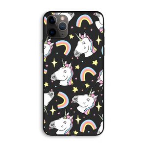 Rainbow Unicorn: iPhone 11 Pro Max Biologisch afbreekbaar hoesje