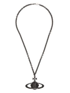 Vivienne Westwood collier en chaîne à breloques Orb - Noir