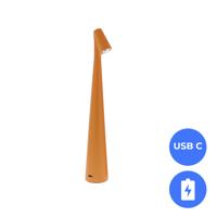 Nordic Design LED Tafellamp Nachtlamp Oplaadbaar oranje - USB-C - 34cm Dimbaar Nordic Design LED Tafellamp Nachtlamp Oplaadbaar oranje - USB-C - 34cm Dimbaar