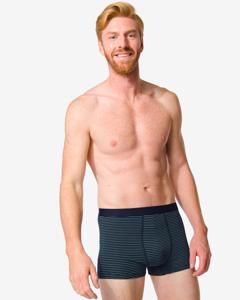 HEMA Heren Boxers Kort Stretch Katoen - 3 Stuks Grijsmelange (grijsmelange)