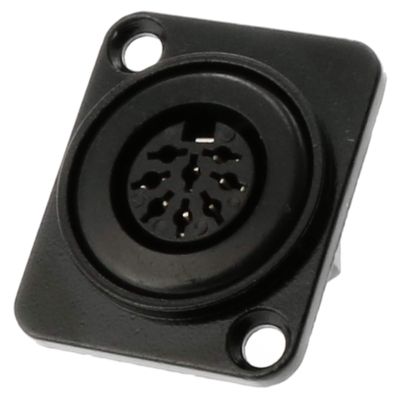 Devine DIN8DF 8-pins DIN chassisdeel