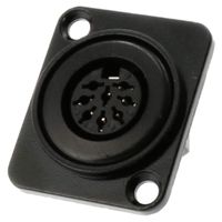 Devine DIN8DF 8-pins DIN chassisdeel - thumbnail