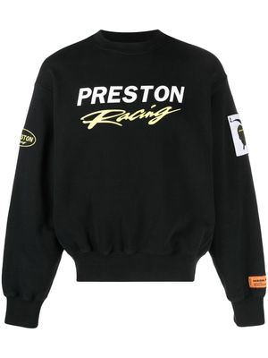 Heron Preston sweat Preston Racing - Noir