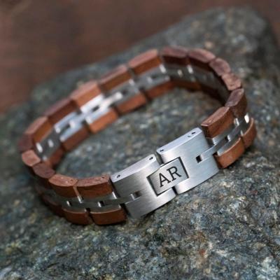 Initialen Houten Armband TimberWood