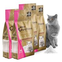 White pure paws kattenbakvulling bentoniet - Babypoeder - 20L