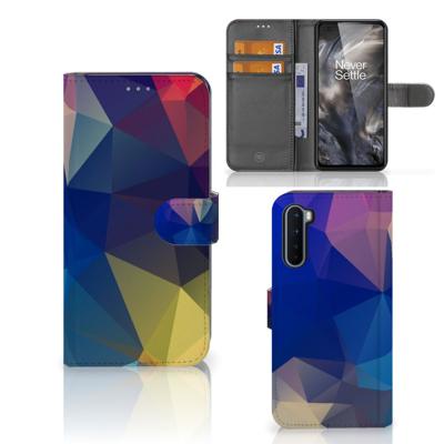 OnePlus Nord | Book Case | Polygon Dark