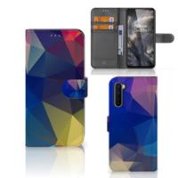 OnePlus Nord | Book Case | Polygon Dark
