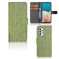 Samsung Galaxy A53 | Book Style Case | Green Wood
