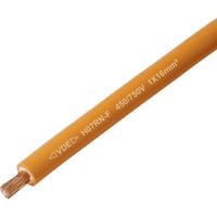 TRU COMPONENTS TC-13537052 Rubberkabel H07RN-F 1 x 16 mm² Oranje per meter