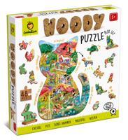 Ludattica Woody Puzzel Huisdieren | 48 stukjes