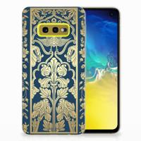 Samsung Galaxy S10e | TPU Case | Beige Flowers