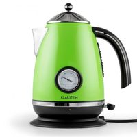 Klarstein Aquavita Chalet 1.7 L Retro Waterkoker Groen - thumbnail