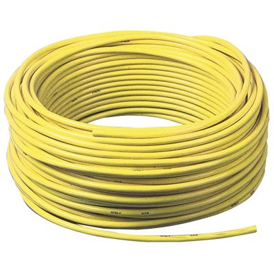 PUR kabel H07BQ-F 5 x 4,0mm kleur geel 50M