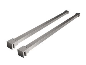 Mueller Slimline set van 2 stabilisatiestangen 120cm RVS