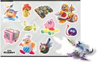 Kirby Air Riders Sticker Set (12 Stickers)