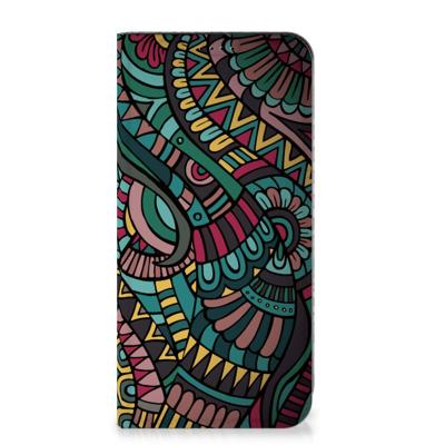 Samsung Galaxy A55 | Hoesje met Magneet | Aztec Samsung Galaxy A55 | Hoesje met Magneet | Aztec