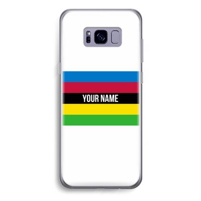 WK Wielrennen: Samsung Galaxy S8 Plus Transparant Hoesje WK Wielrennen: Samsung Galaxy S8 Plus Transparant Hoesje