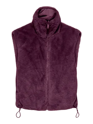 Only Dana Faux Fur Bodywarmer