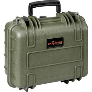 Explorer Cases Outdoor-koffer 3317HL.G green with pick & pluck foam (b x h x d) 33 x 24 x 17 cm Olijf-groen 3317HL.G