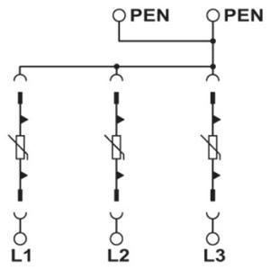Phoenix Contact 2920269 VAL-MS 750/30/3+0 Overspanningsveilige afleider 1 stuk(s)