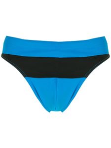 Amir Slama short de bain bicolore - Bleu