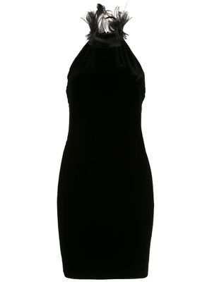 Ralph Lauren Collection robe sans manches à coupe ajustée - Noir