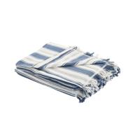 Deken Home ESPRIT Blauw Grijs Strepen