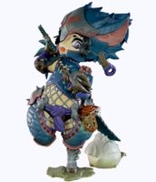 Monster Hunter Animegami Chibi Figure - Nargacuga Alpha