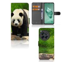 OnePlus 12 | Telefoonhoesje | Met pasjeshouder | Panda