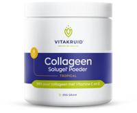 Vitakruid Collageen solugel poeder tropical met C en D
