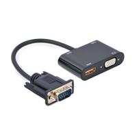 Adapter VGA naar HDMI GEMBIRD A-VGA-HDMI-02 Zwart