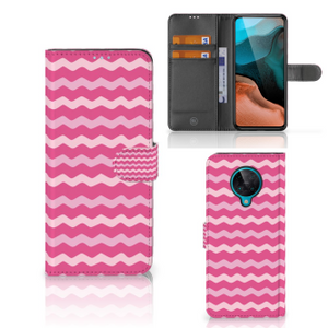 Xiaomi Poco F2 Pro Telefoon Hoesje Waves Pink