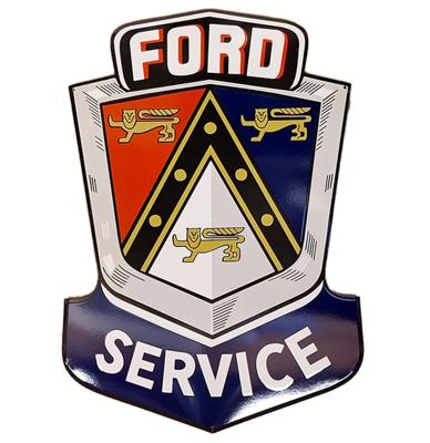 Ford Service Emaille Bord - 80 x 55cm