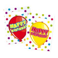 Folat BV Uitdeelzakjes happy birthday, 6st.