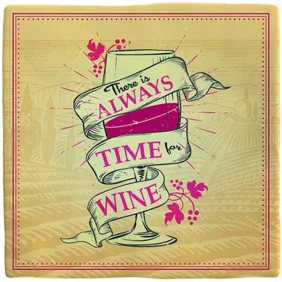 Tegeltje always time for wine - Plenty gifts spellen
