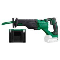 HiKOKI accu reciprozaag - CR18DBLW4SZ - 18V - excl. accu en lader - in HSC IV