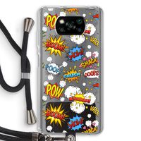 Pow Smack: Xiaomi Poco X3 NFC Transparant Hoesje met koord