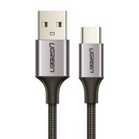 Ugreen USB-A/USB-C QC 3.0 3A 2 m kabel US288 (grijs)