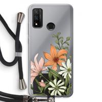 Floral bouquet: Huawei P Smart (2020) Transparant Hoesje met koord