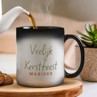 Magische mok met foto en tekst - 325 ml