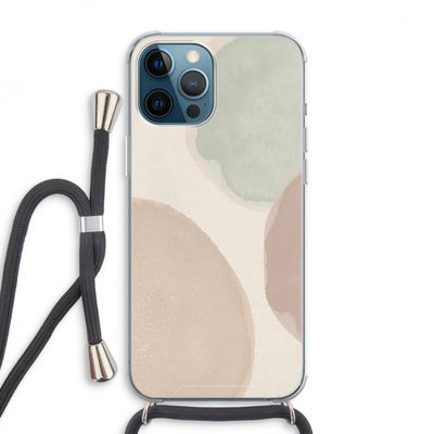 Geo #8: iPhone 12 Pro Max Transparant Hoesje met koord