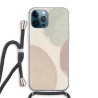 Geo #8: iPhone 12 Pro Max Transparant Hoesje met koord