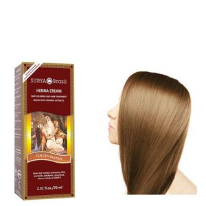 Henna haarverf creme goud blond